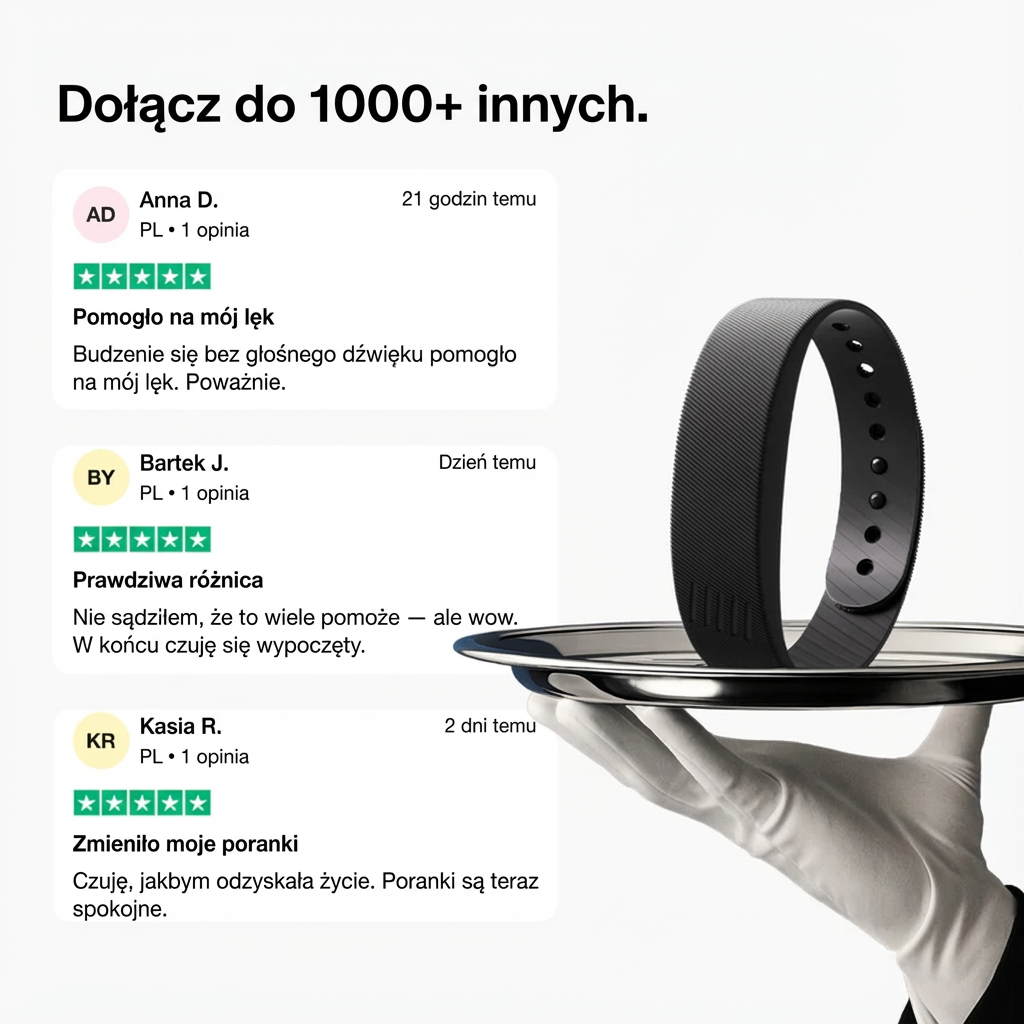 FitStart - Bransoletkowy Budzik Sensoryczny