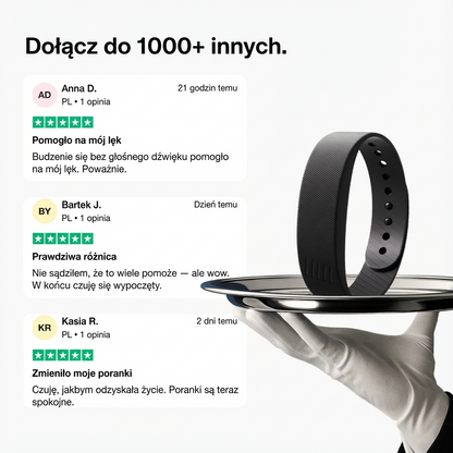 FitStart - Bransoletkowy Budzik Sensoryczny